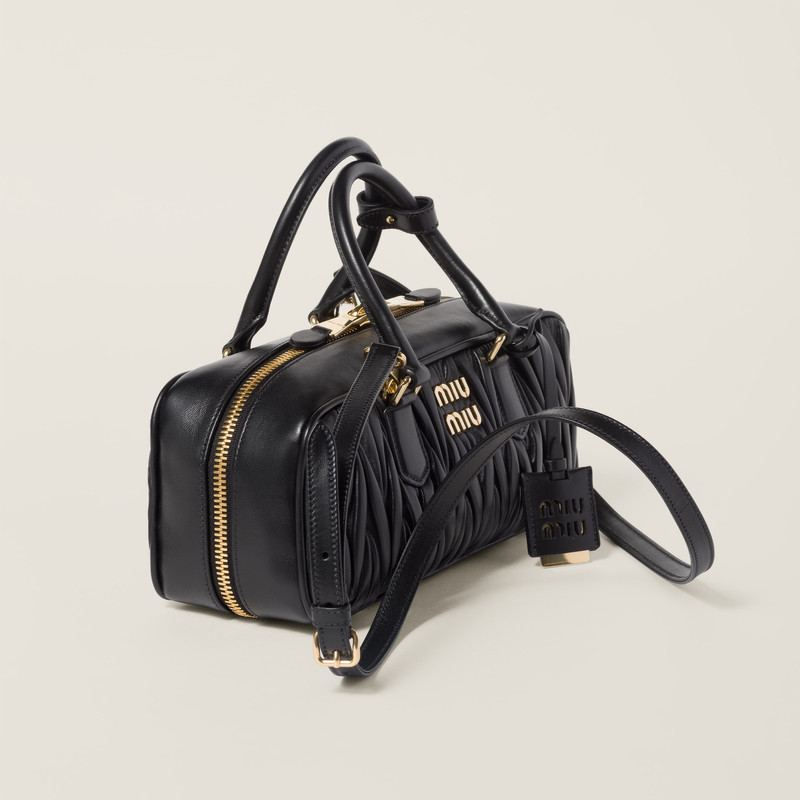 Arcadie matelassé nappa leather bag 3