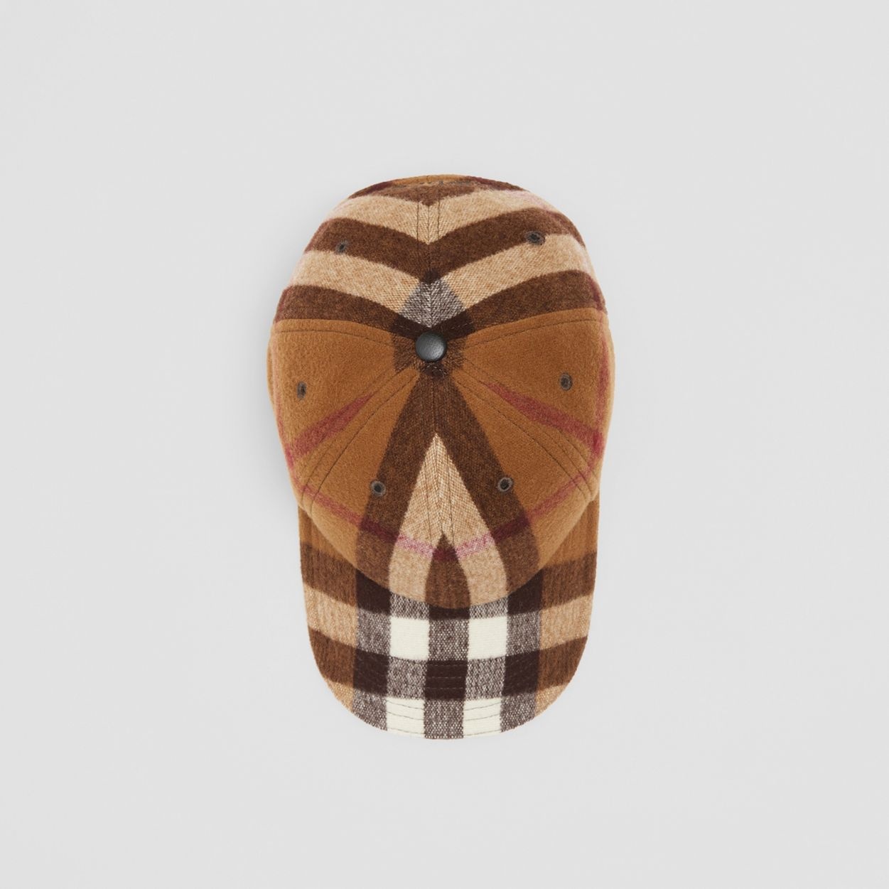 Check Wool Baseball Cap - 6