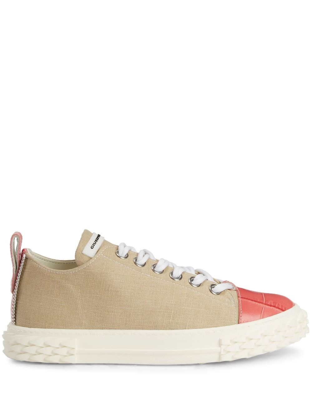 Nicki leather low-top sneakers - 1
