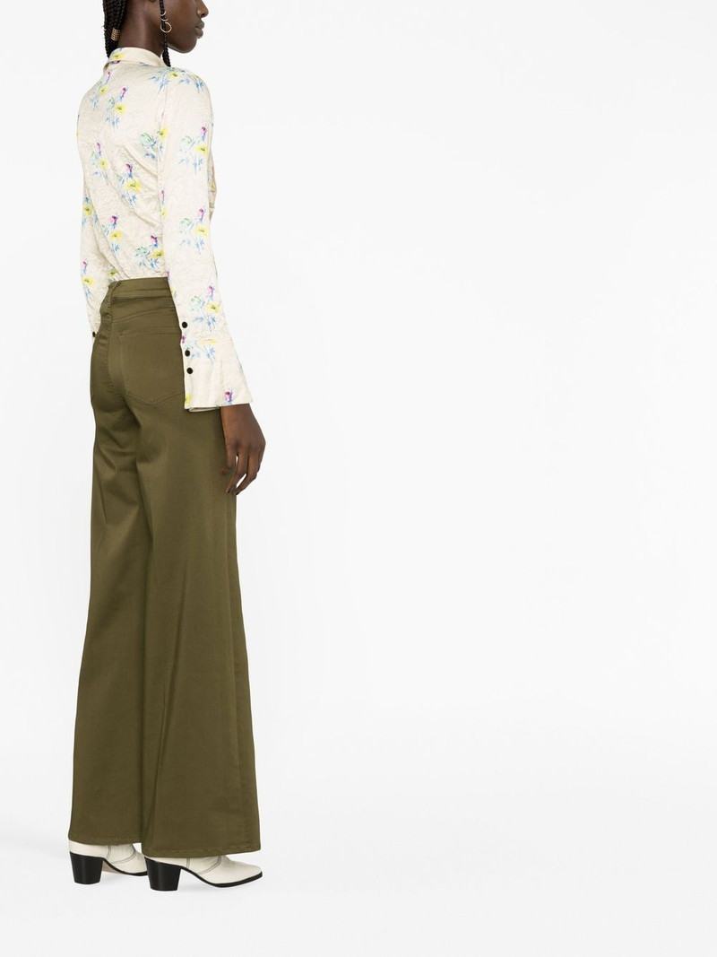 Le Pixie Palazzo wide-leg jeans 4