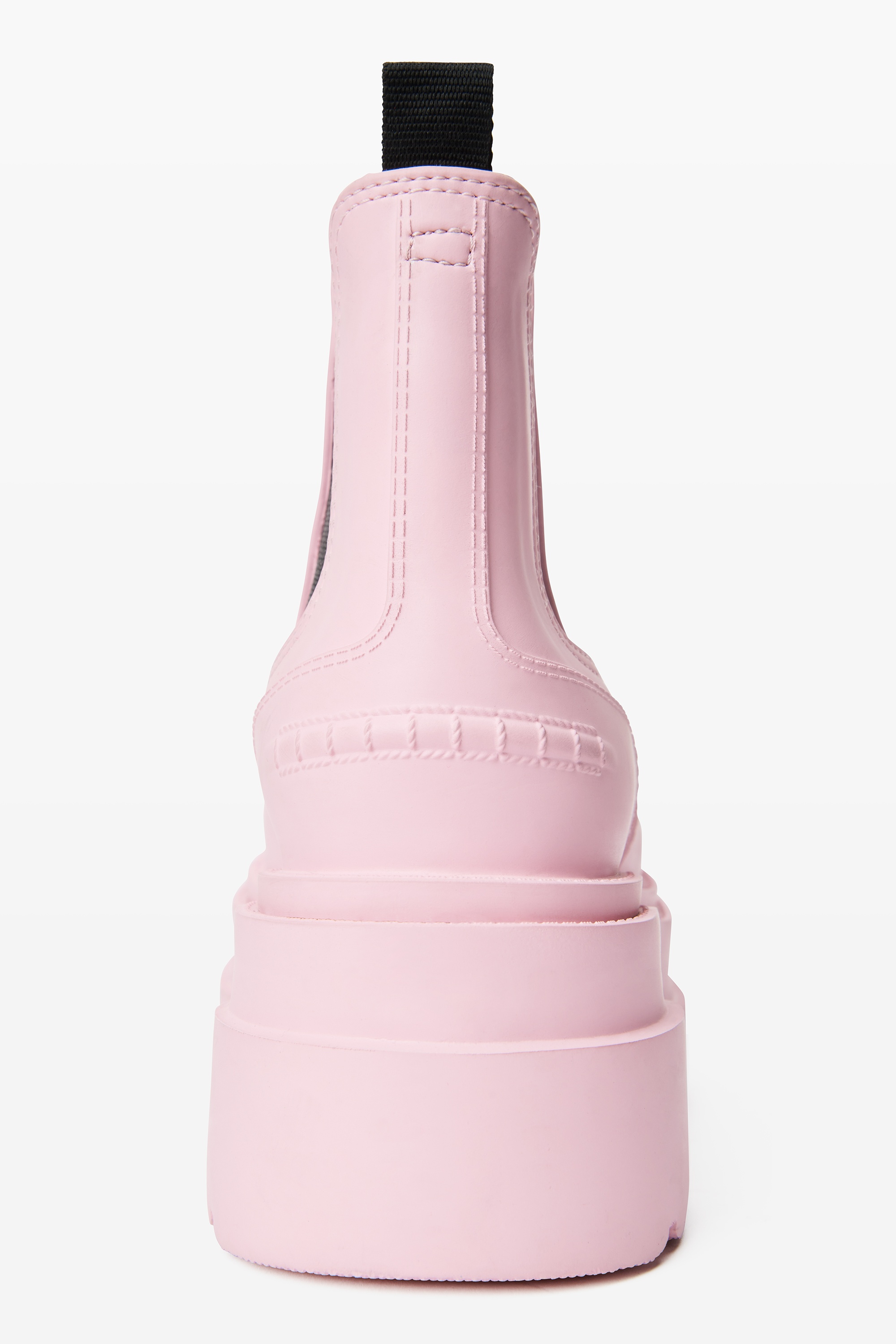 Carter Ankle Platform Boot in Rubber - 4