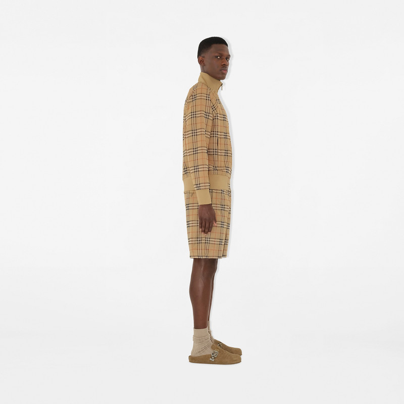 Check Jersey Shorts 3