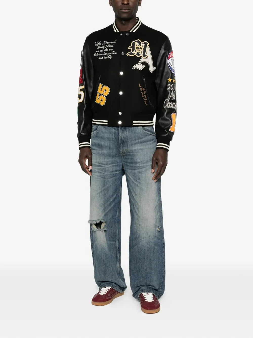 AMIRI - Men Varsity Patch Jacket - 1