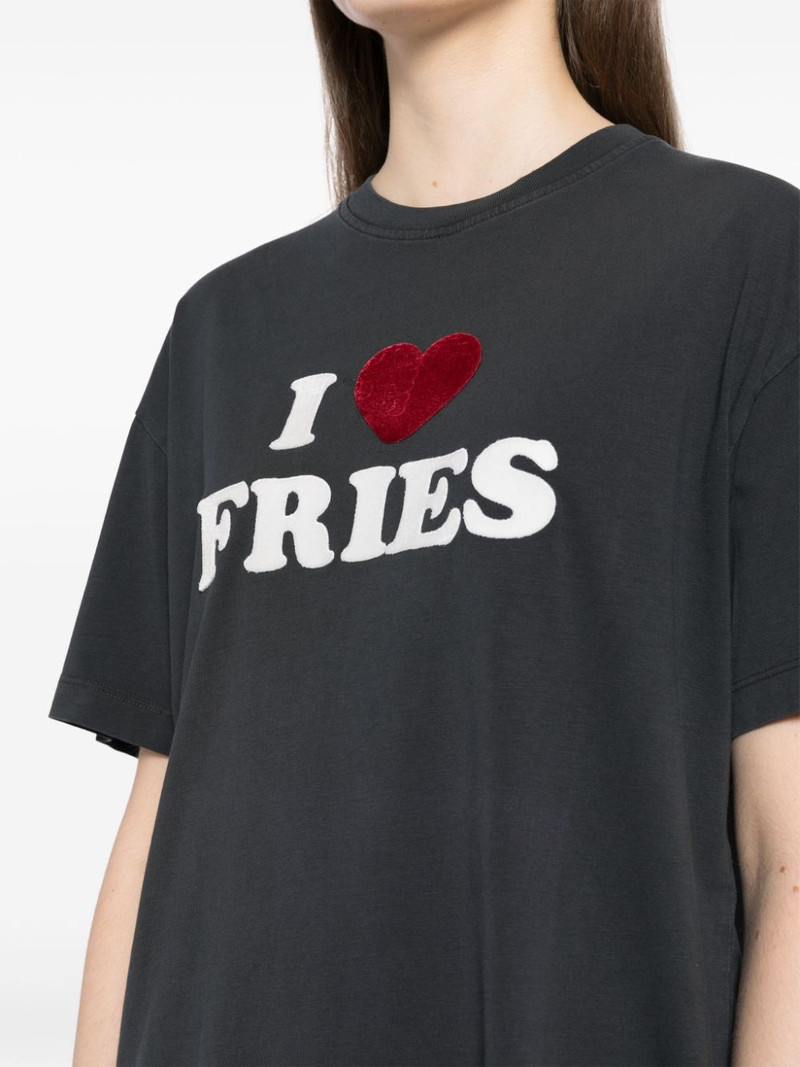 fries-appliquÃ© t-shirt 5