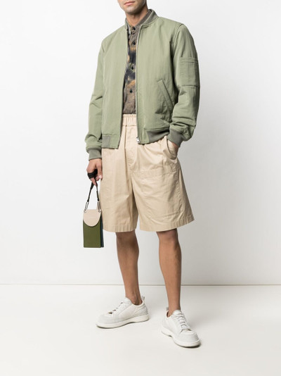 A.P.C. zip-up cotton bomber jacket outlook