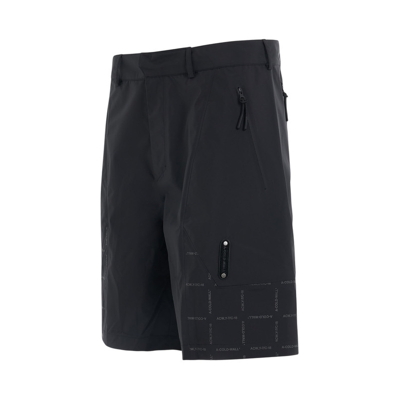 A-COLD-WALL* Grisdale Storm Shorts in Black outlook