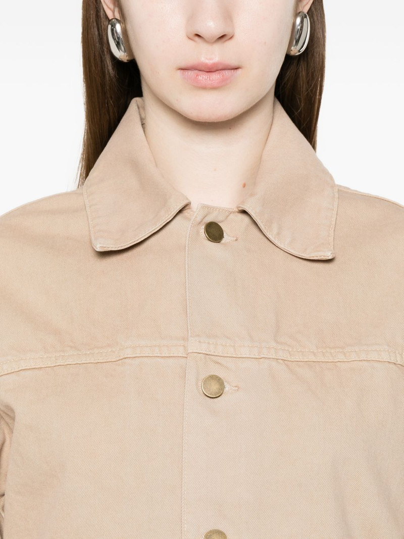 buttoned cotton jacket 5