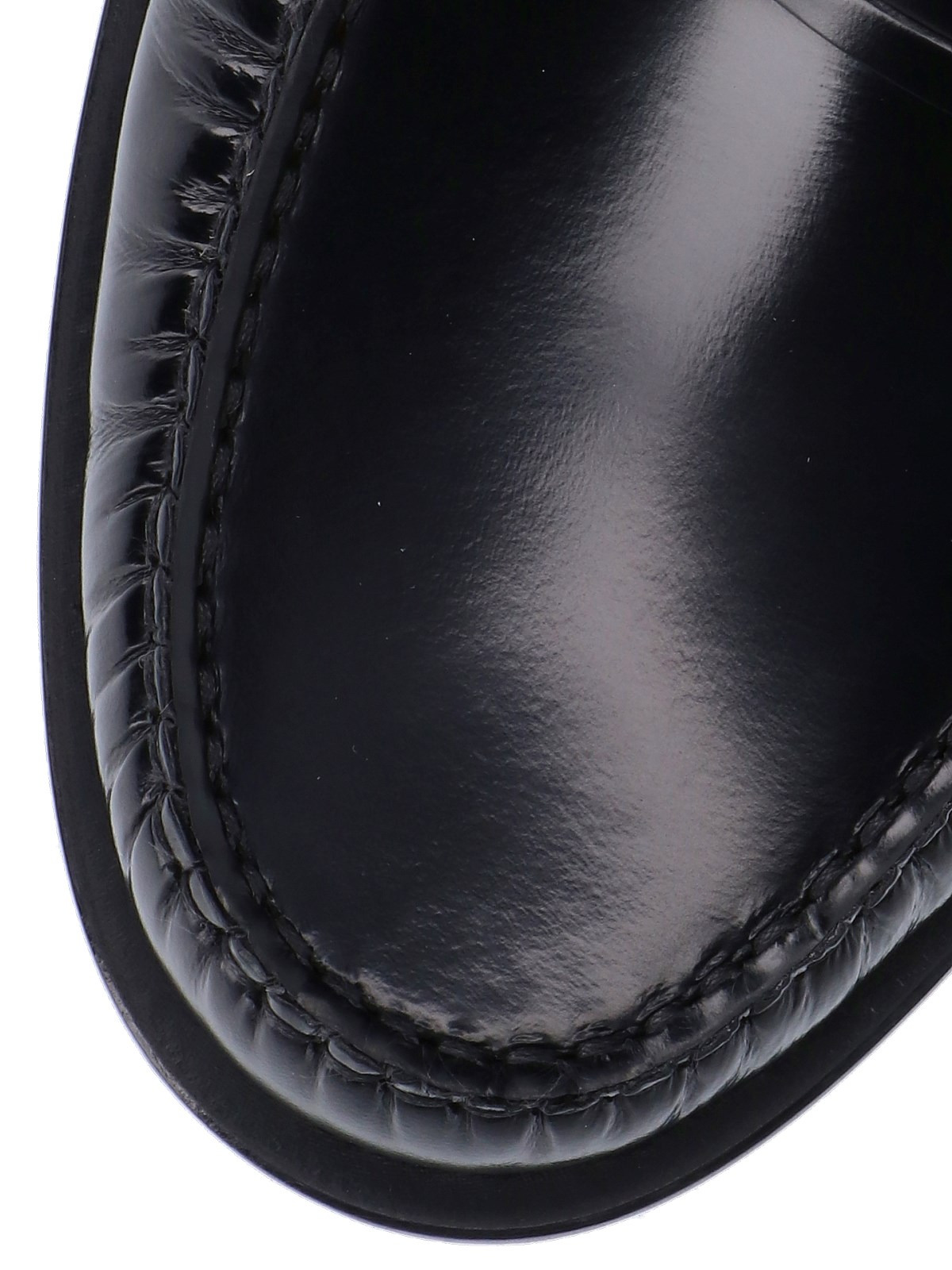EMBOSSED LOGO LOAFERS - 5