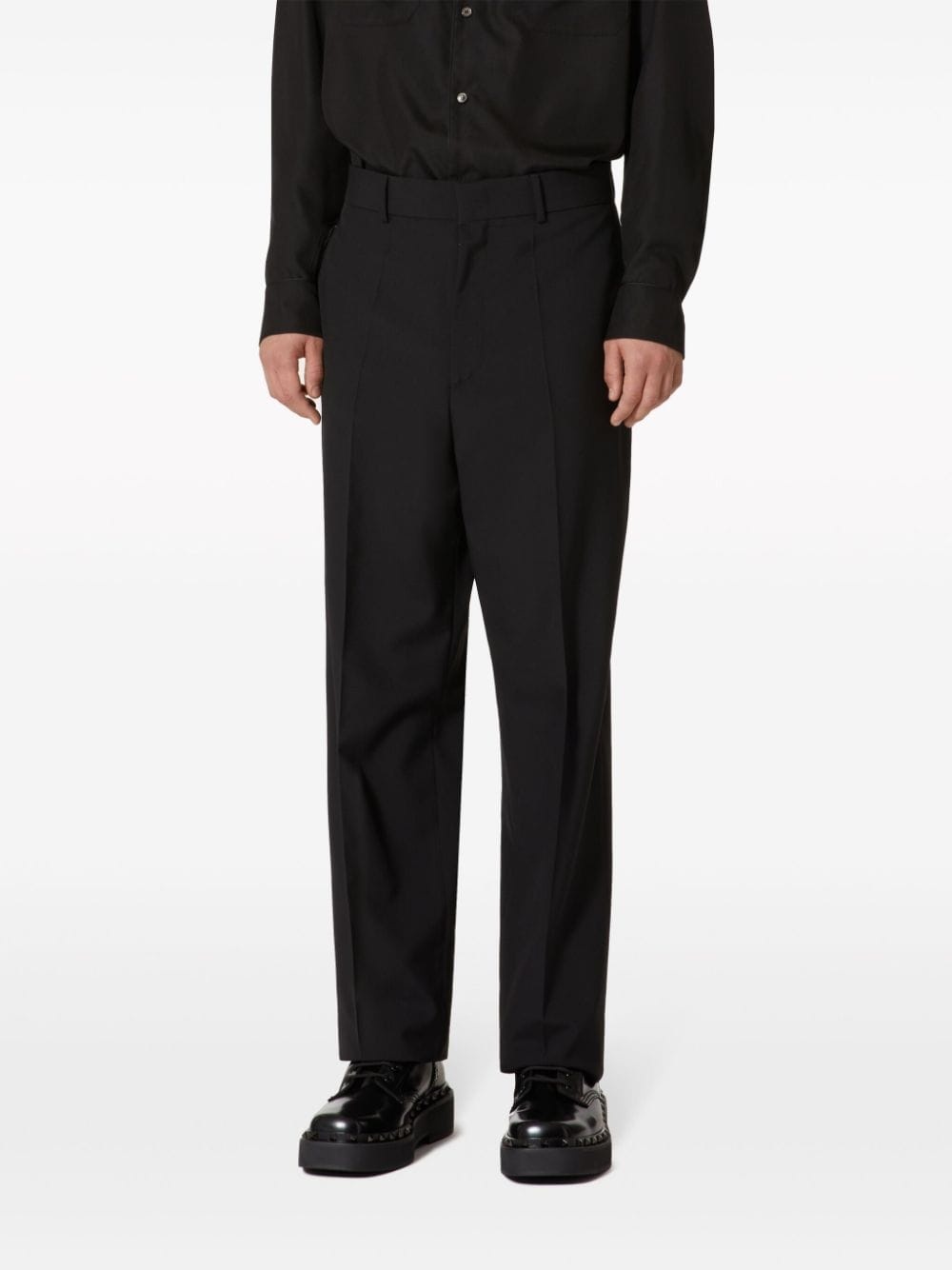tailored wool trousers - 3