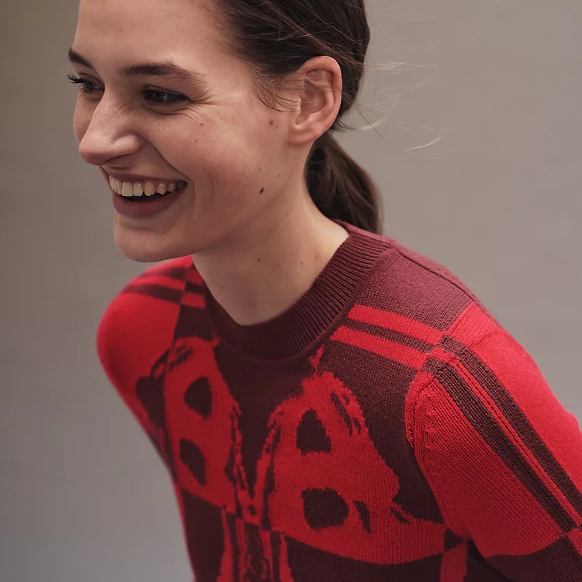 "Brides de Gala" long-sleeve sweater - 4