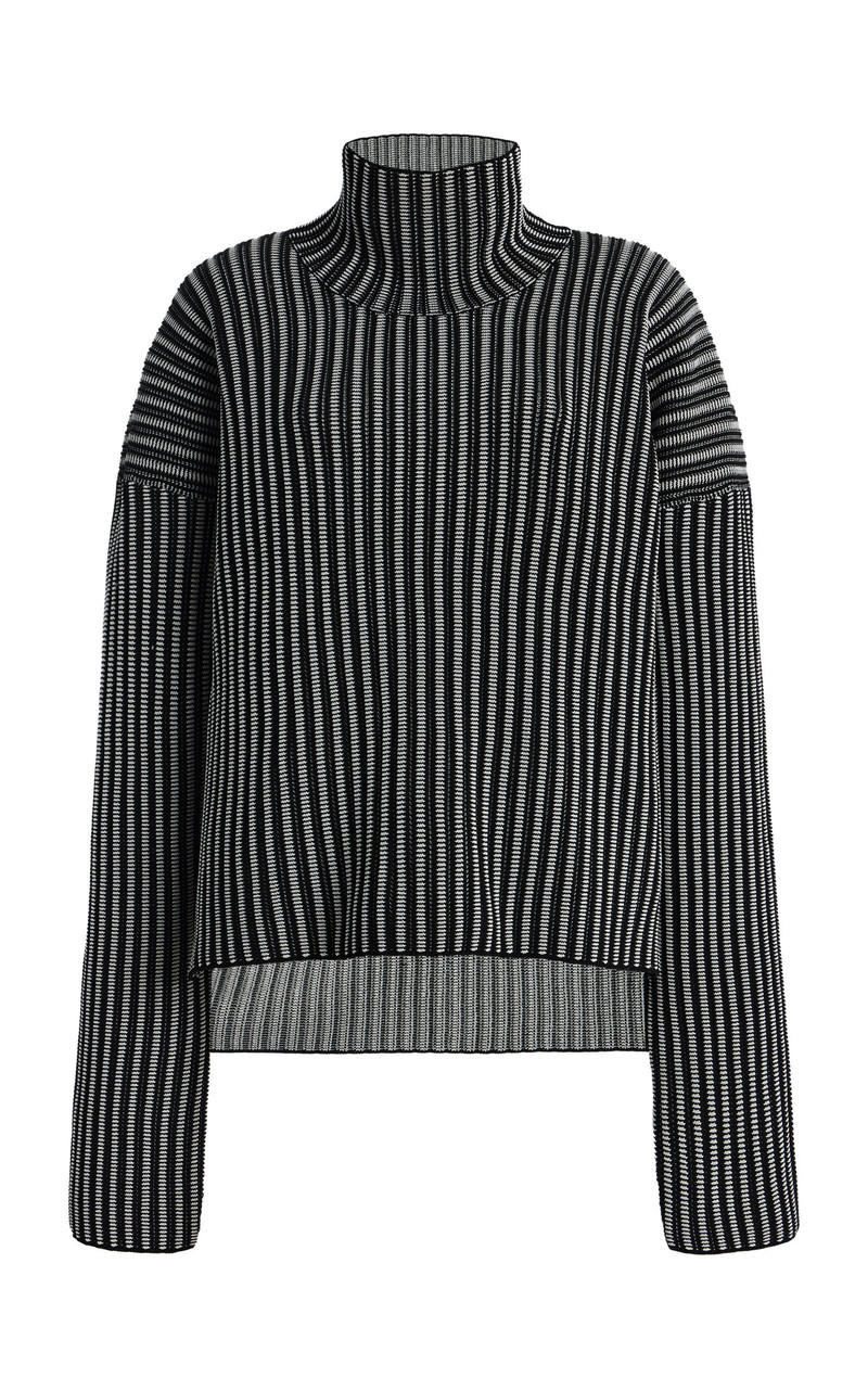 Elysia Knit Sweater black/white 1