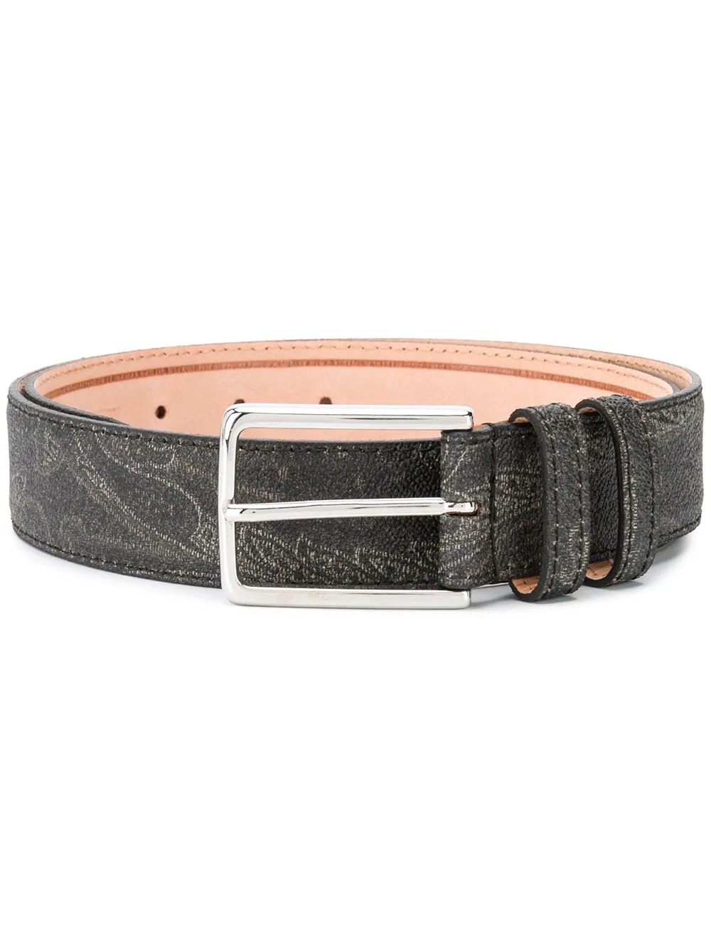 paisley-print belt - 1