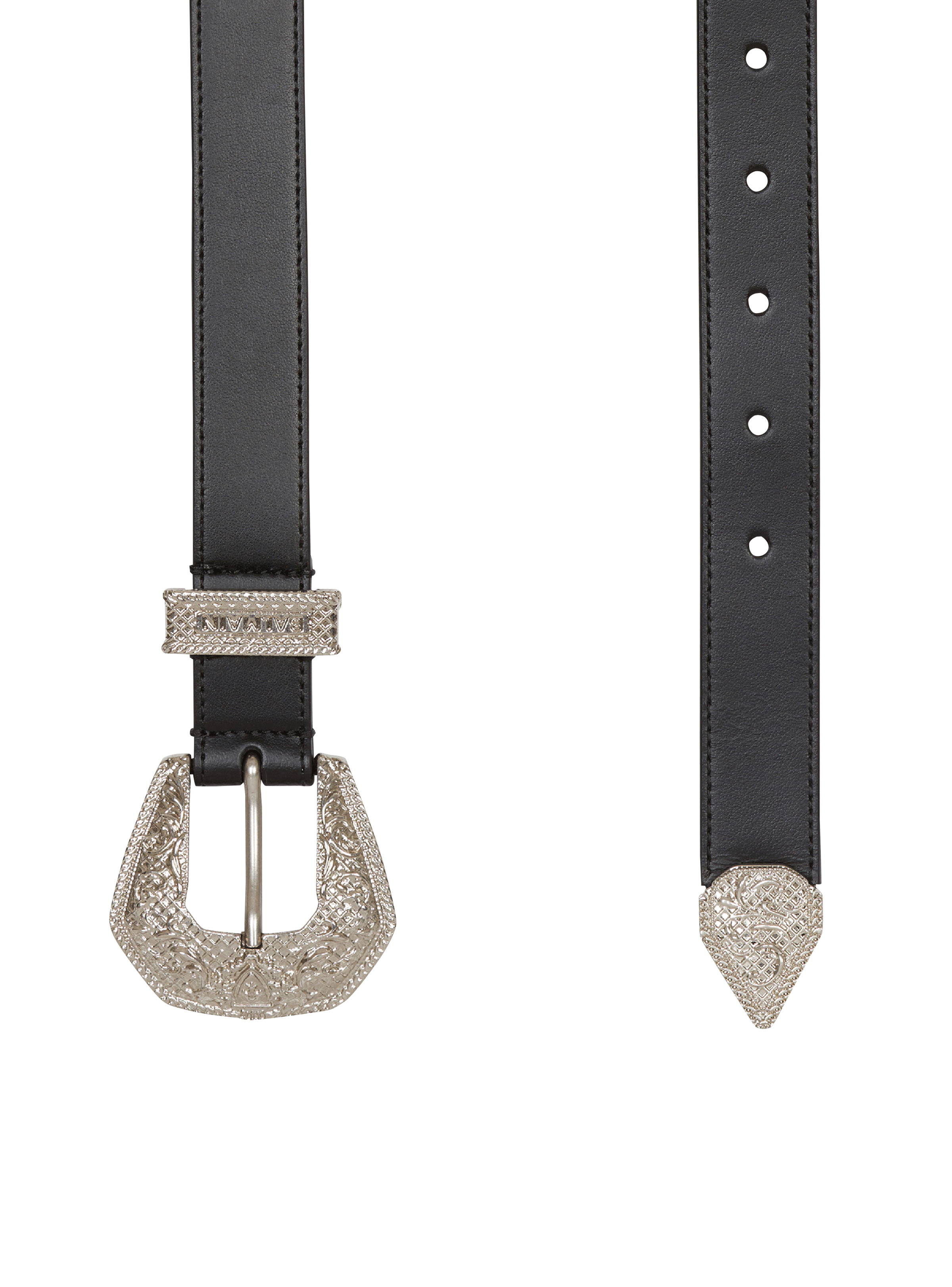 Leather Western belt - 3