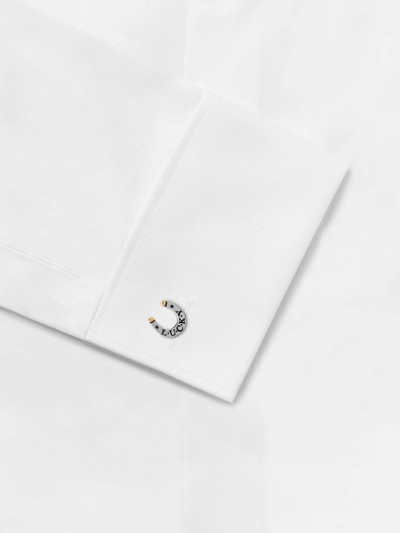 Paul Smith Lucky Horseshoe Silver and Gold-Tone Cufflinks outlook