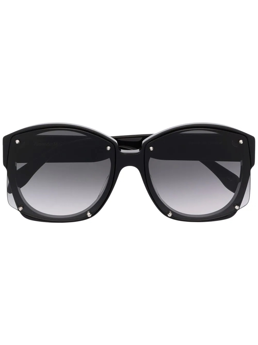 oversized round-frame sunglasses - 1