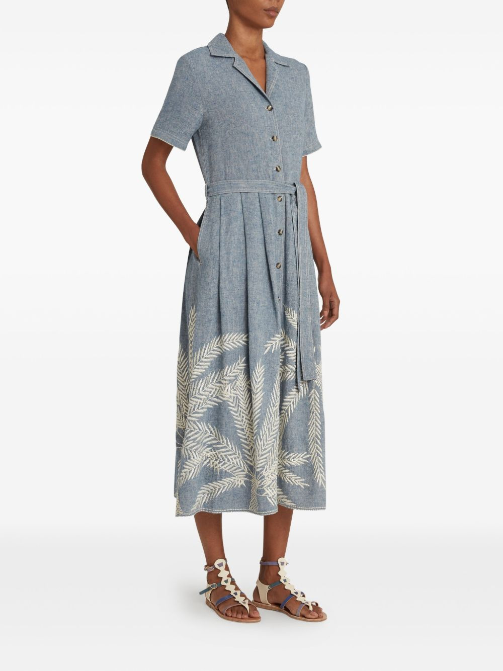 Claudia shirt dress - 3