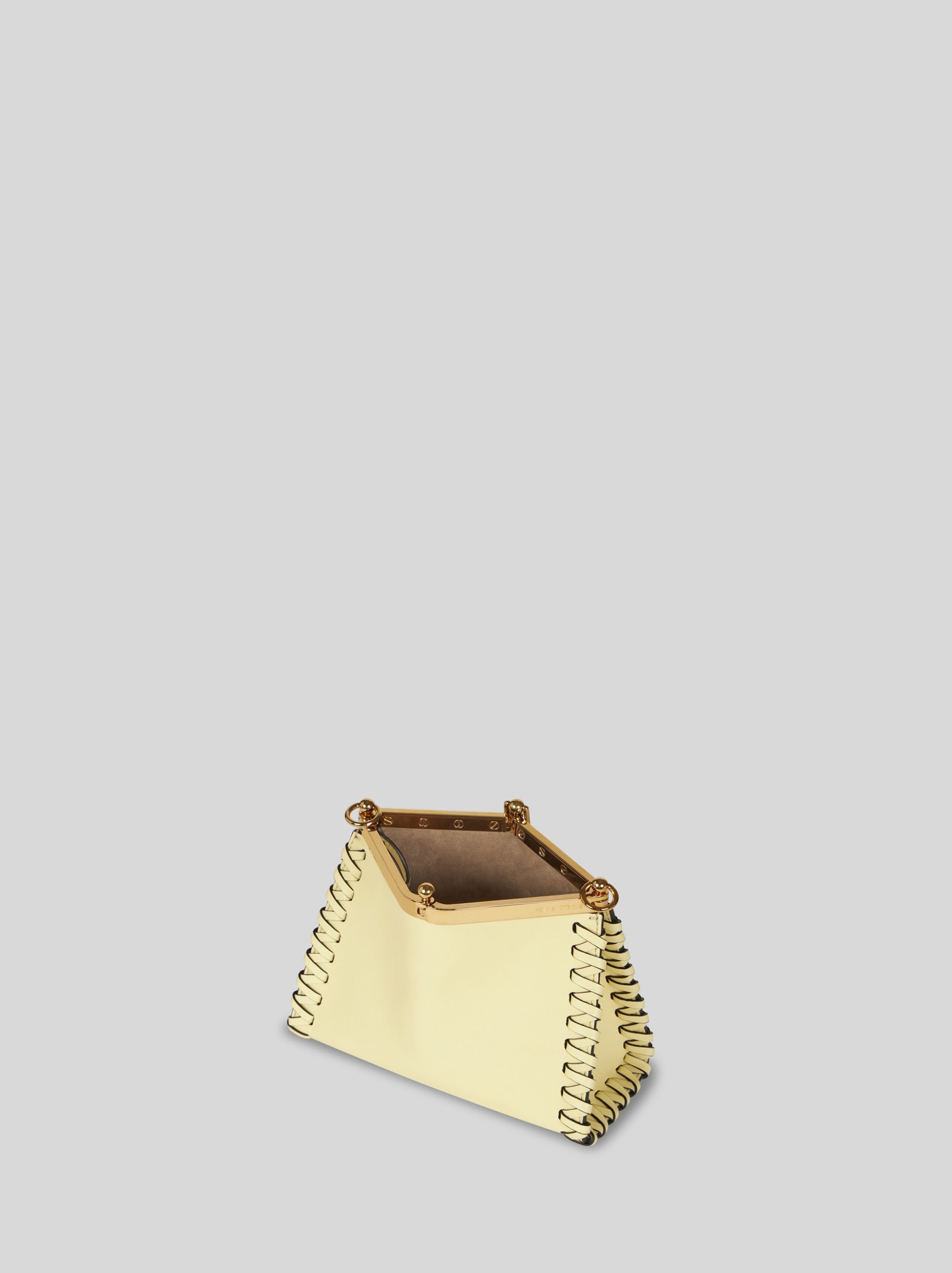 Etro – Vela Mini Con Infilature Giallino - 3