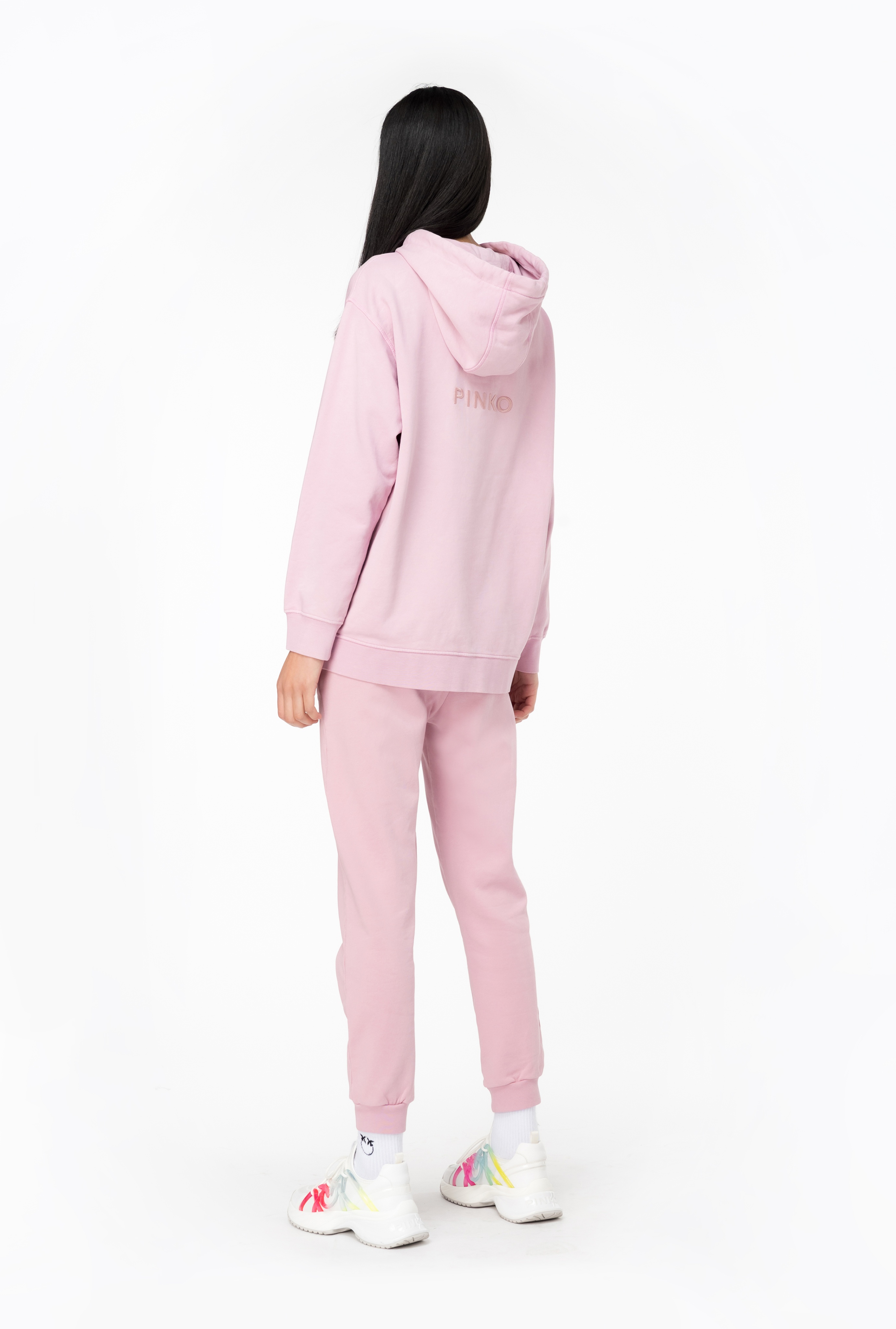 OLD-WASH JOGGERS WITH EMBROIDERY - 5