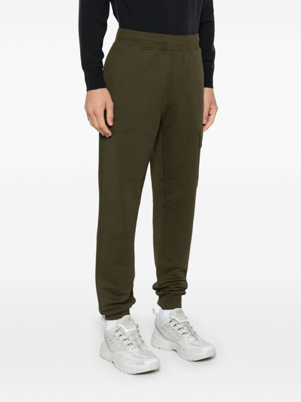Lens-detail cargo track pants - 3