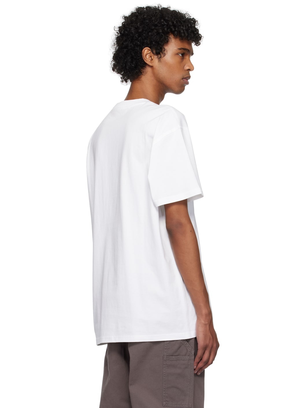 White Script American T-shirt - 3