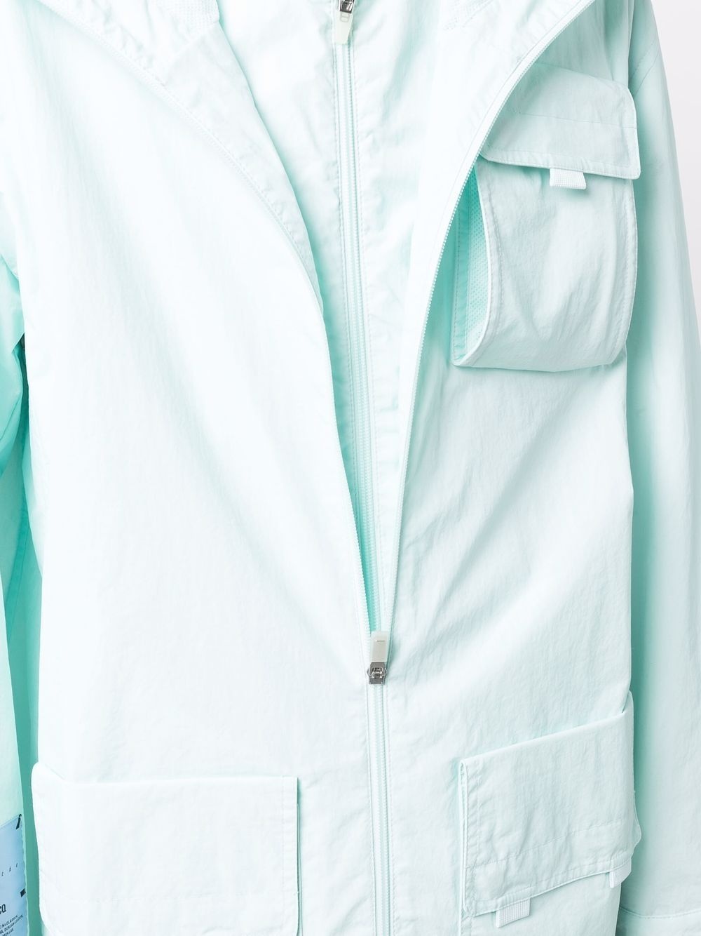 multi-pocket hooded jacket - 5