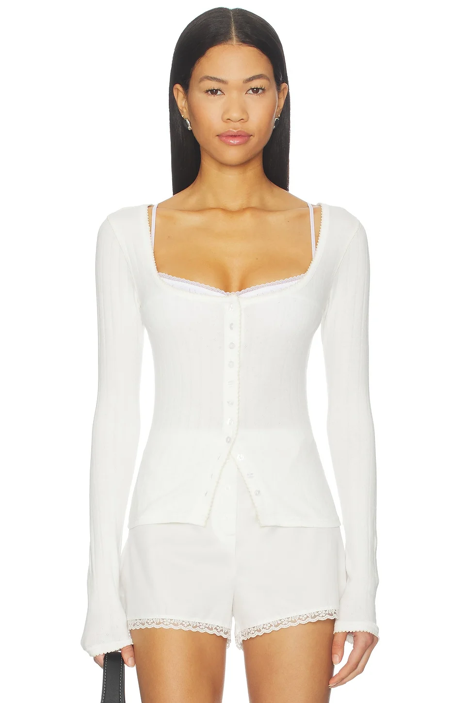 End Game Pointelle Long Sleeve - 1