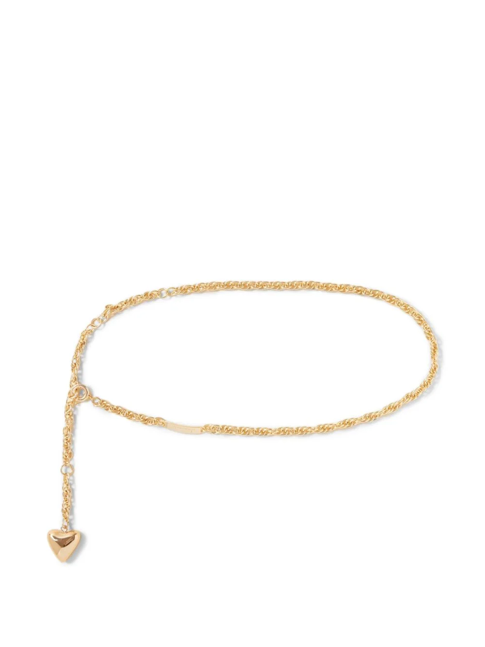 Twisted heart chain belt - 1