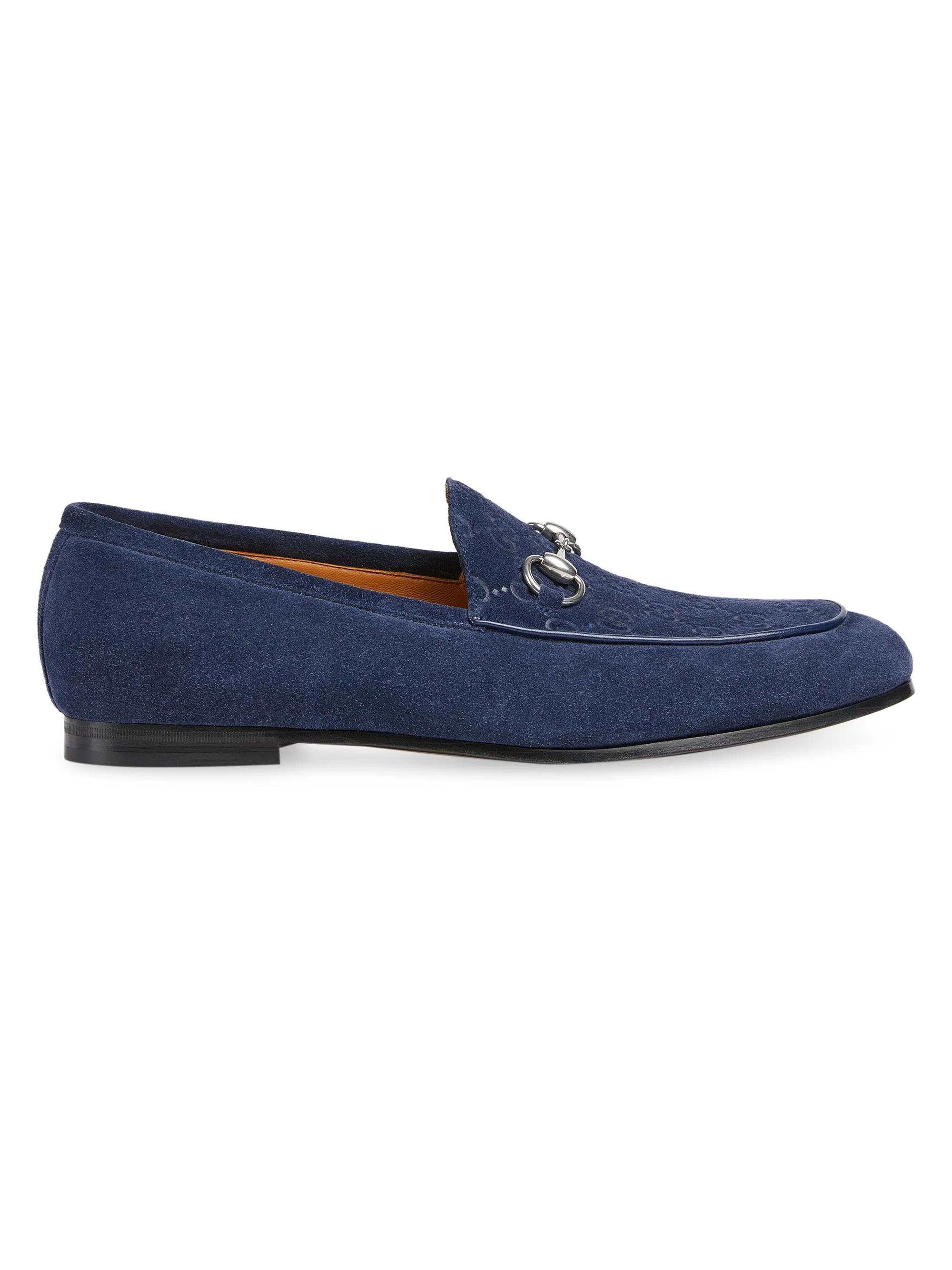 Men's Jordy Leather Loafers - Blue - 1