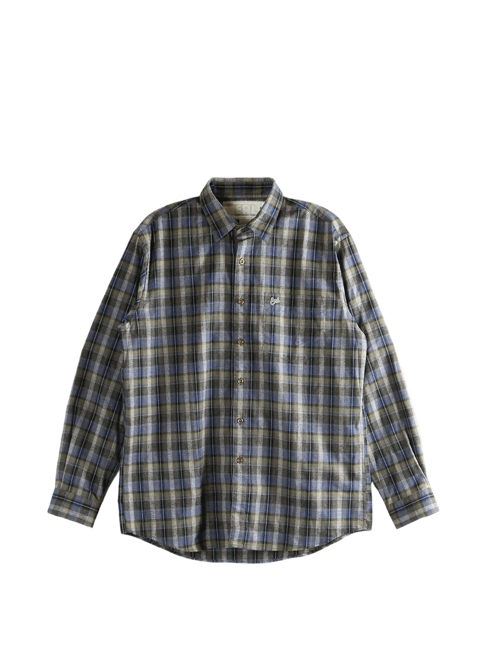 Erl Checked Button-fastening Shirt - 1