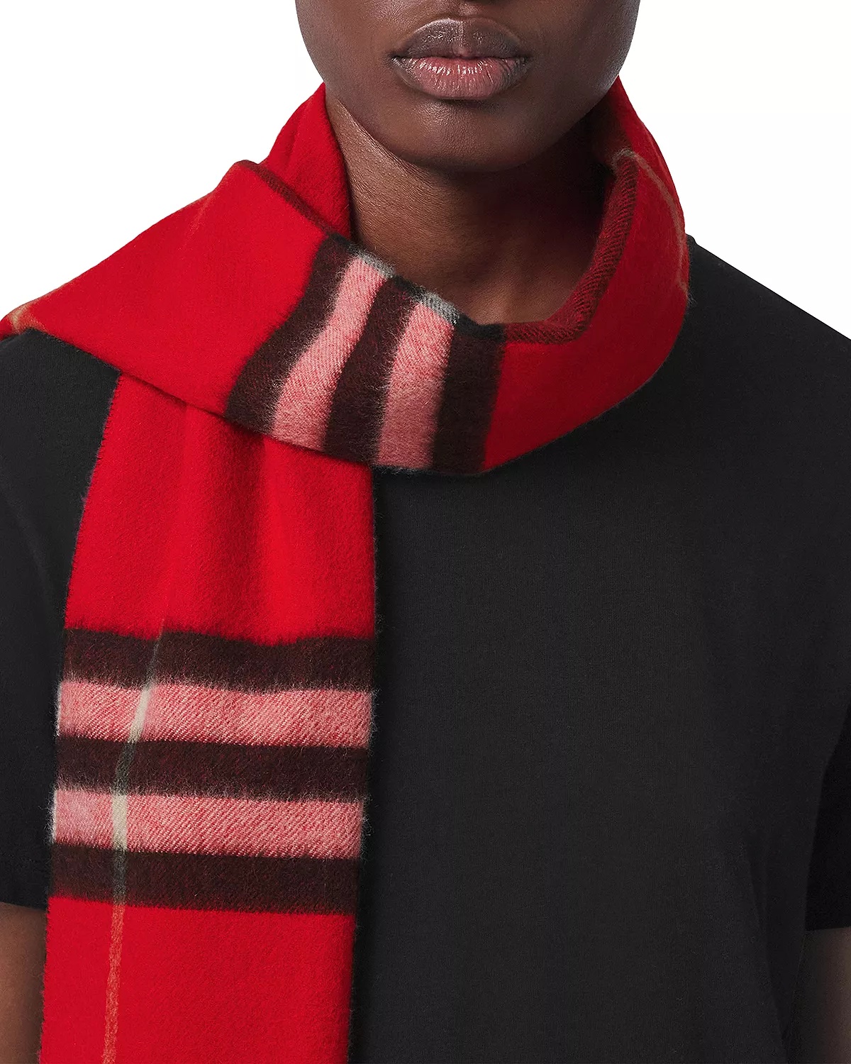 Classic Check Cashmere Scarf - 4