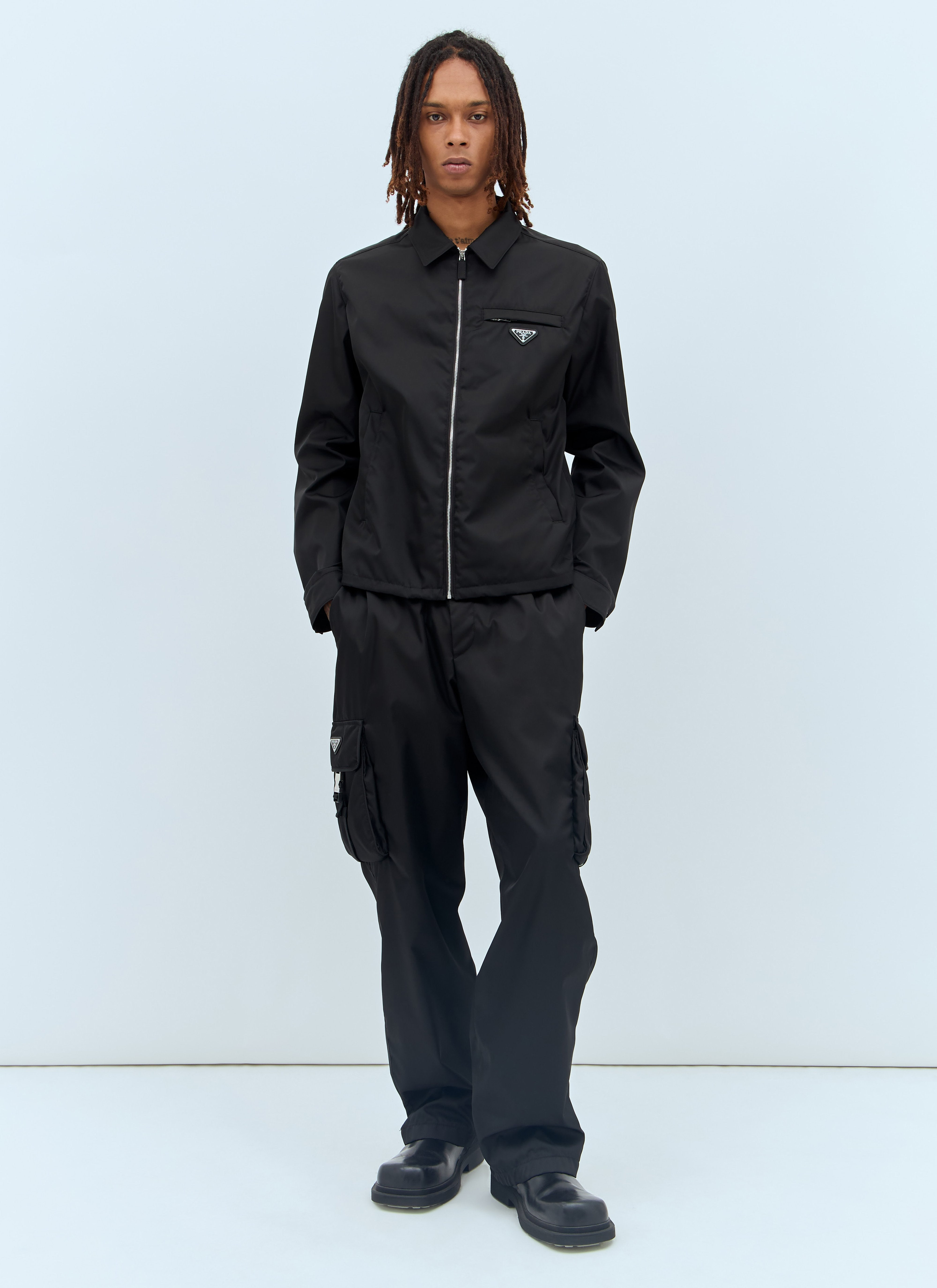 Prada Men Re-Nylon Blouson Jacket - 2