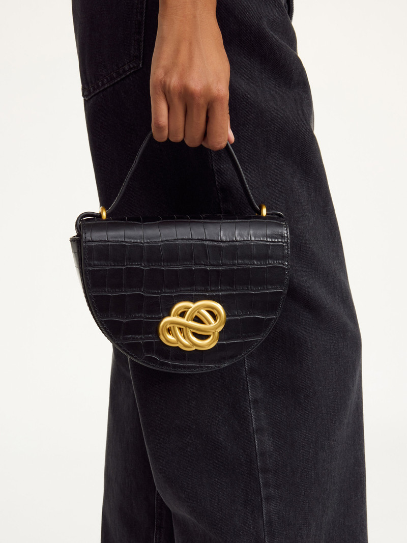BY MALENE BIRGER Cebella leather shoulder bag outlook
