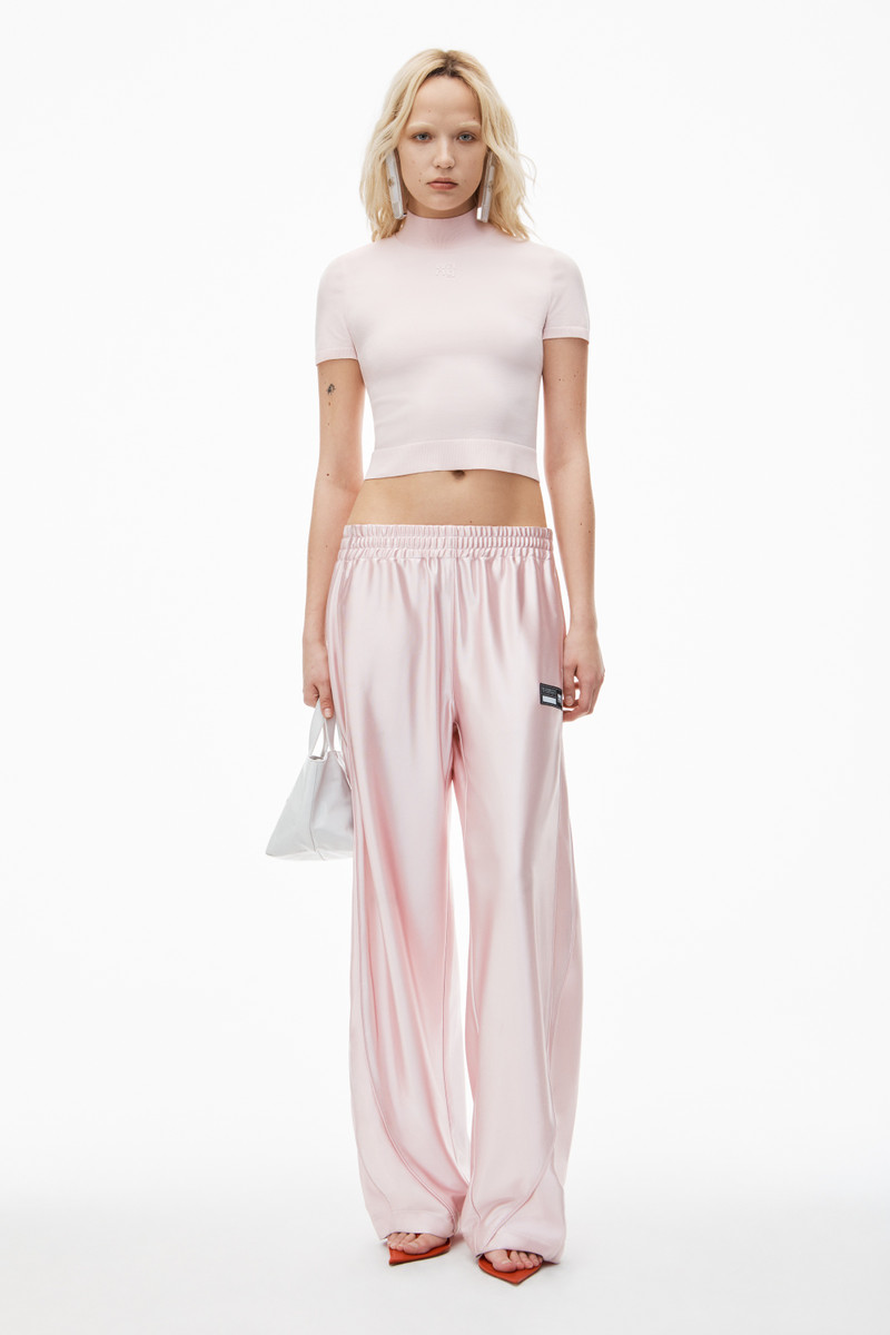 Logo Short Sleeve Mockneck Top 6