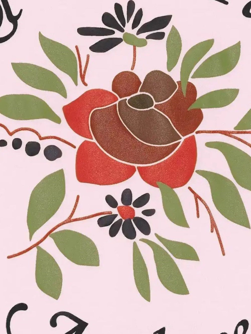 Drôle de Monsieur Rose Slogan T-shirt outlook