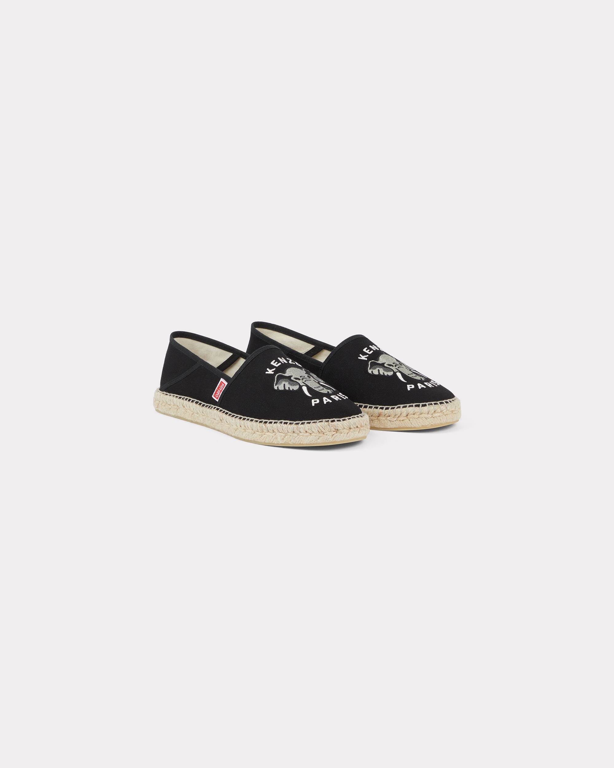Embroidered canvas espadrilles - 3
