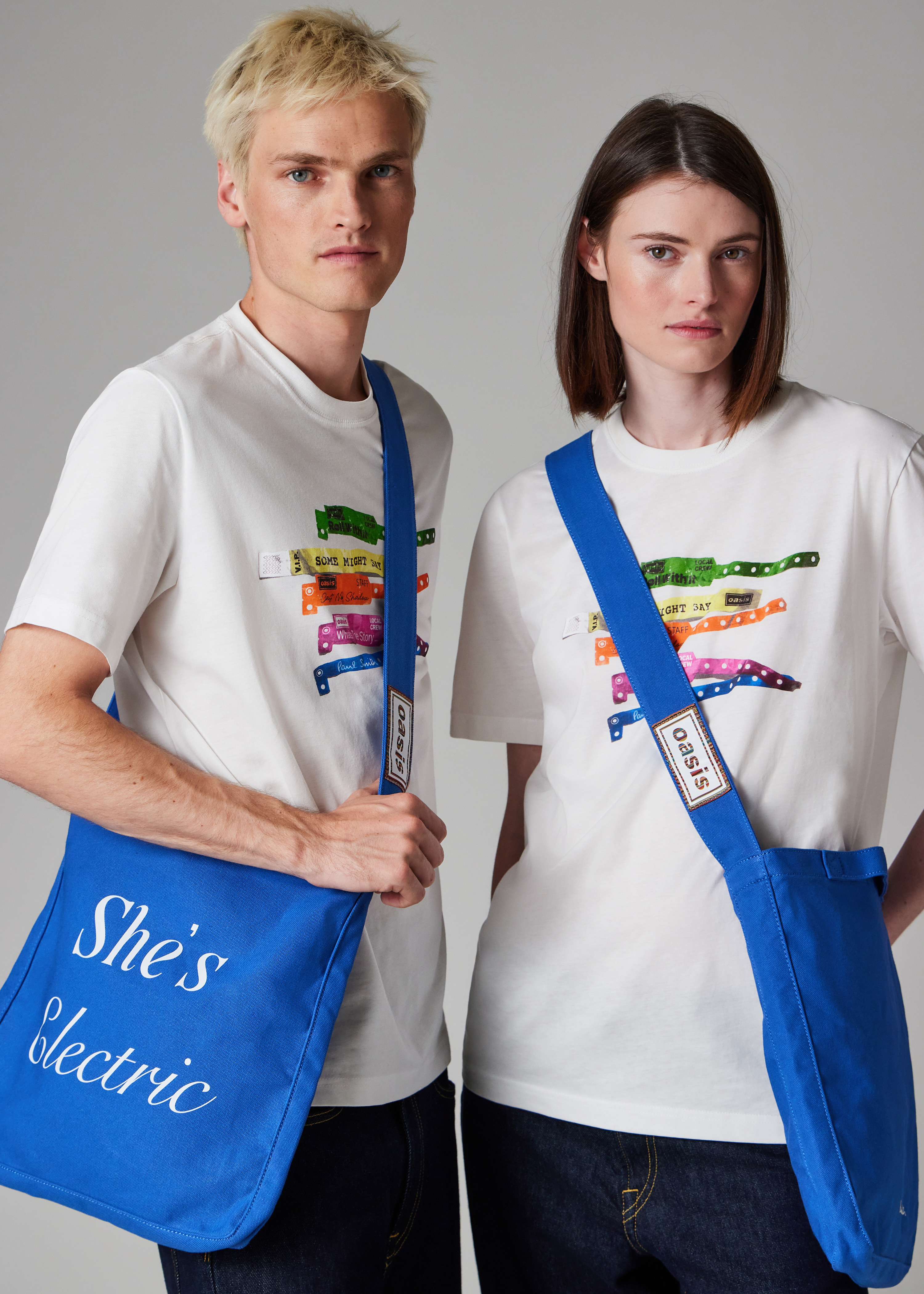 Paul Smith x Oasis - Blue She's Electric Tote Bag - 9