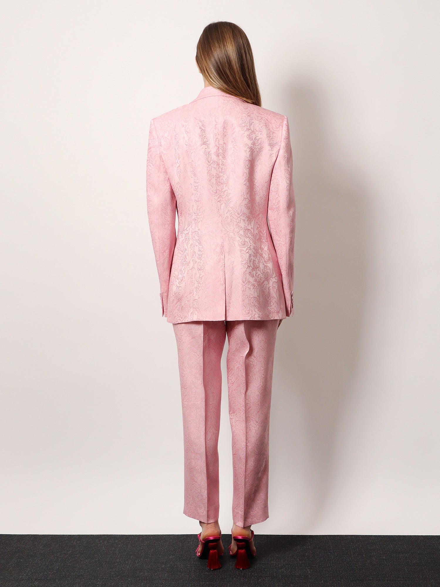 Etro Jacquard Silk Blend Blazer With Embroidery - 3