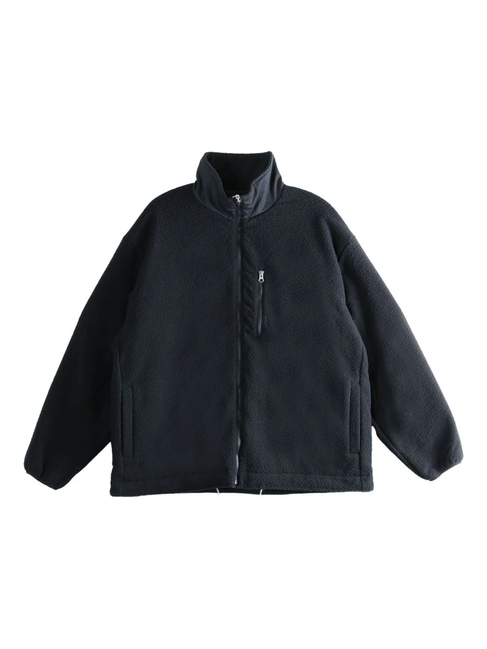 fleece bomber jacket - 1