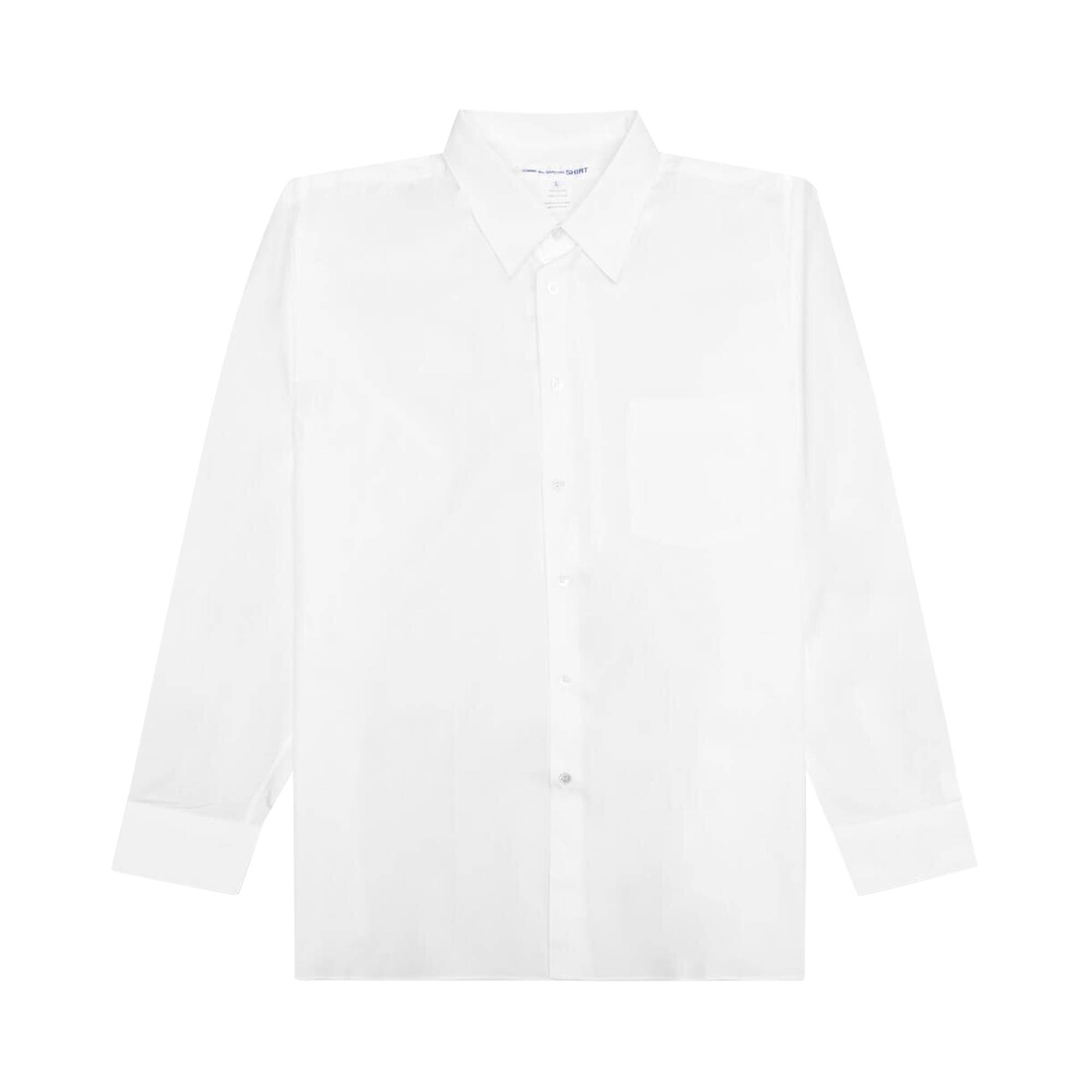 Comme des Garçons SHIRT Classic Button Down Shirt 'White' - 1