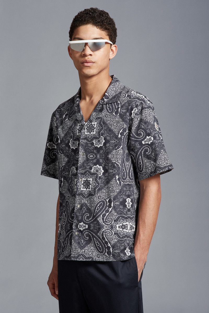 Moncler Bandana Print Shirt outlook