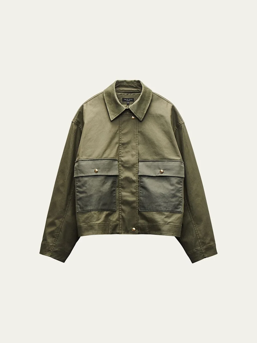 Nonie Cotton Twill Jacket - 1