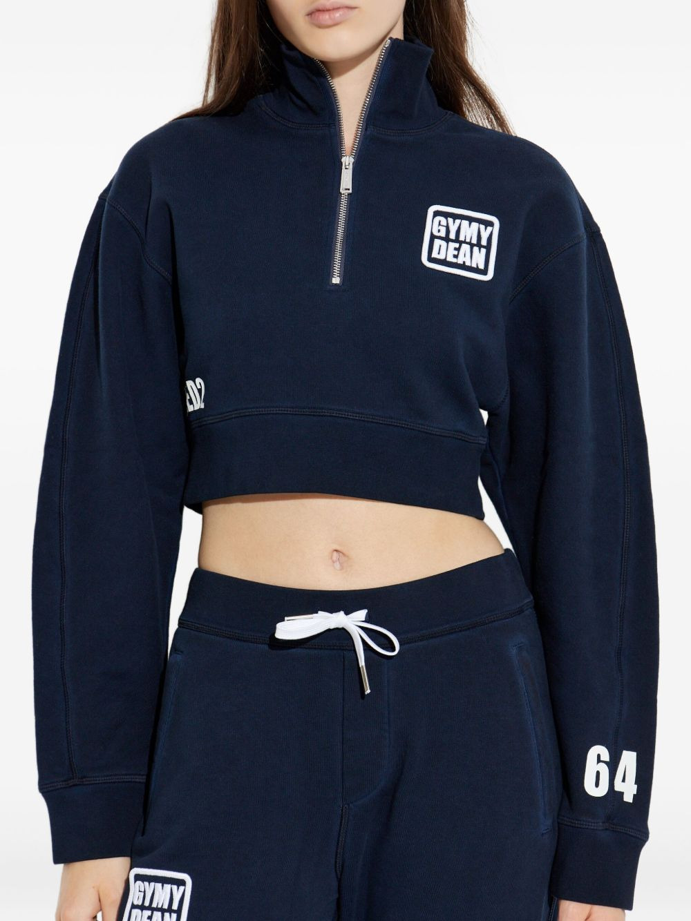 logo-print sweatshirt - 3
