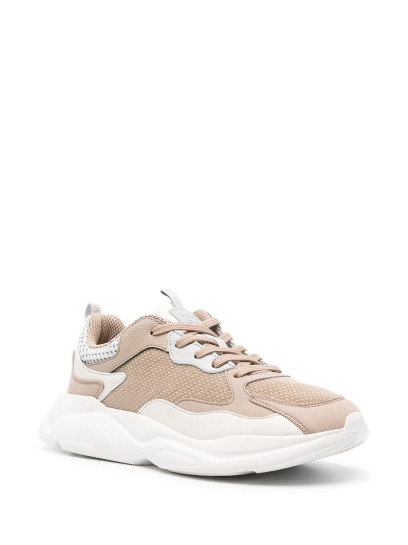 HUGO logo-sole panelled sneakers outlook