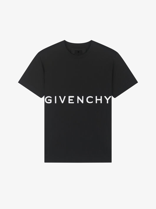 GIVENCHY 4G EMBROIDERED OVERSIZED T-SHIRT - 1