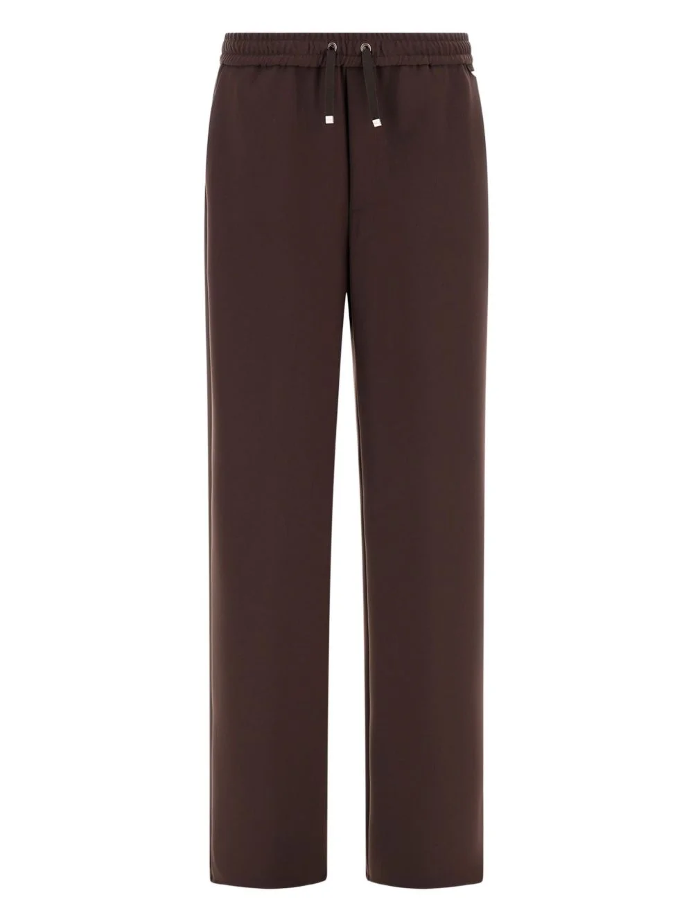 drawstring-waistband trousers - 1