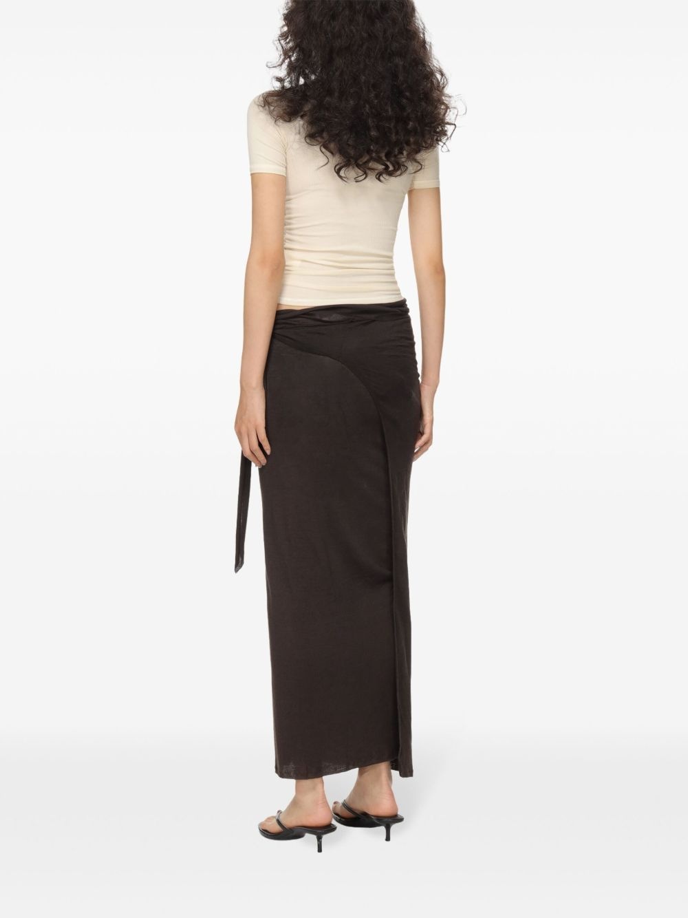 cut-out T-shirt - 4