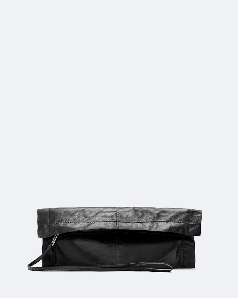LUTECE FOLD LEATHER CLUTCH - 1