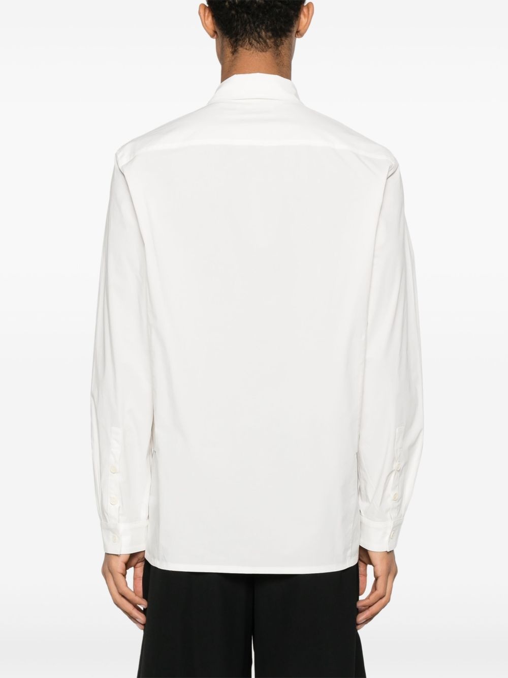 Ants poplin layered shirt - 4