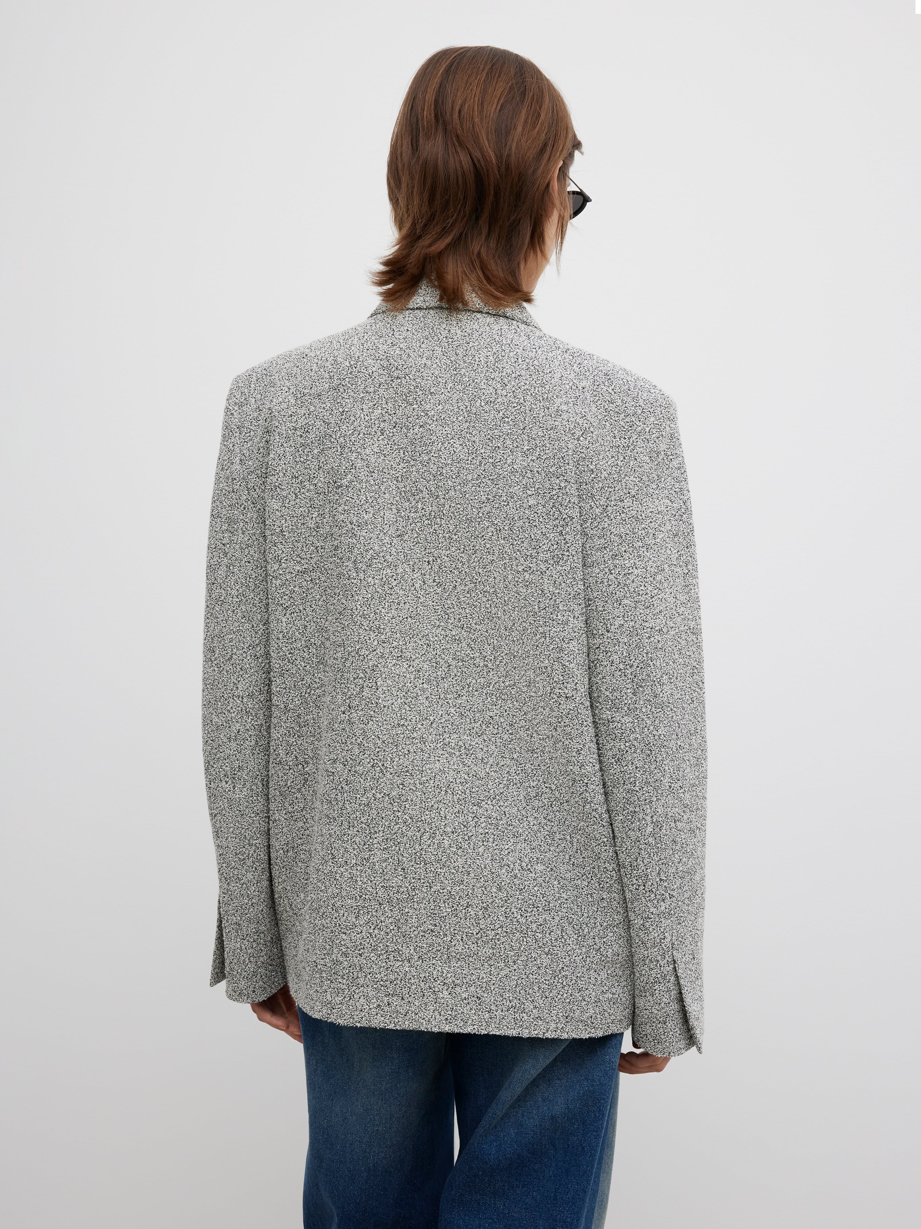 Bouclé blazer - 5