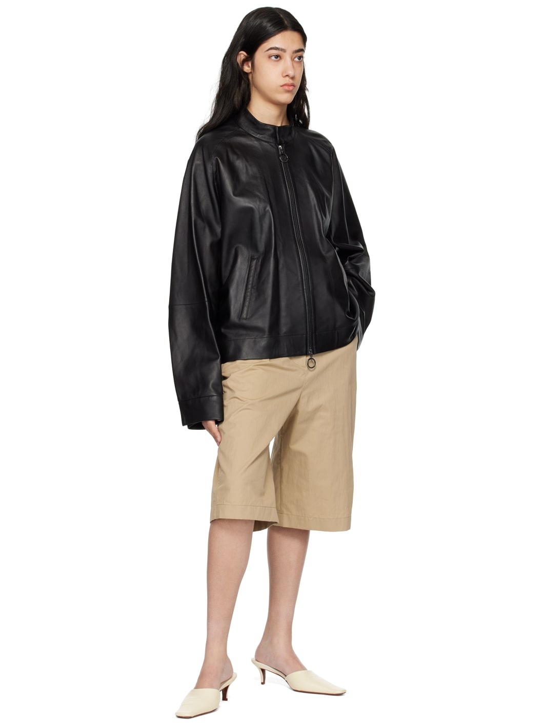 Tan Calvi Shorts - 4